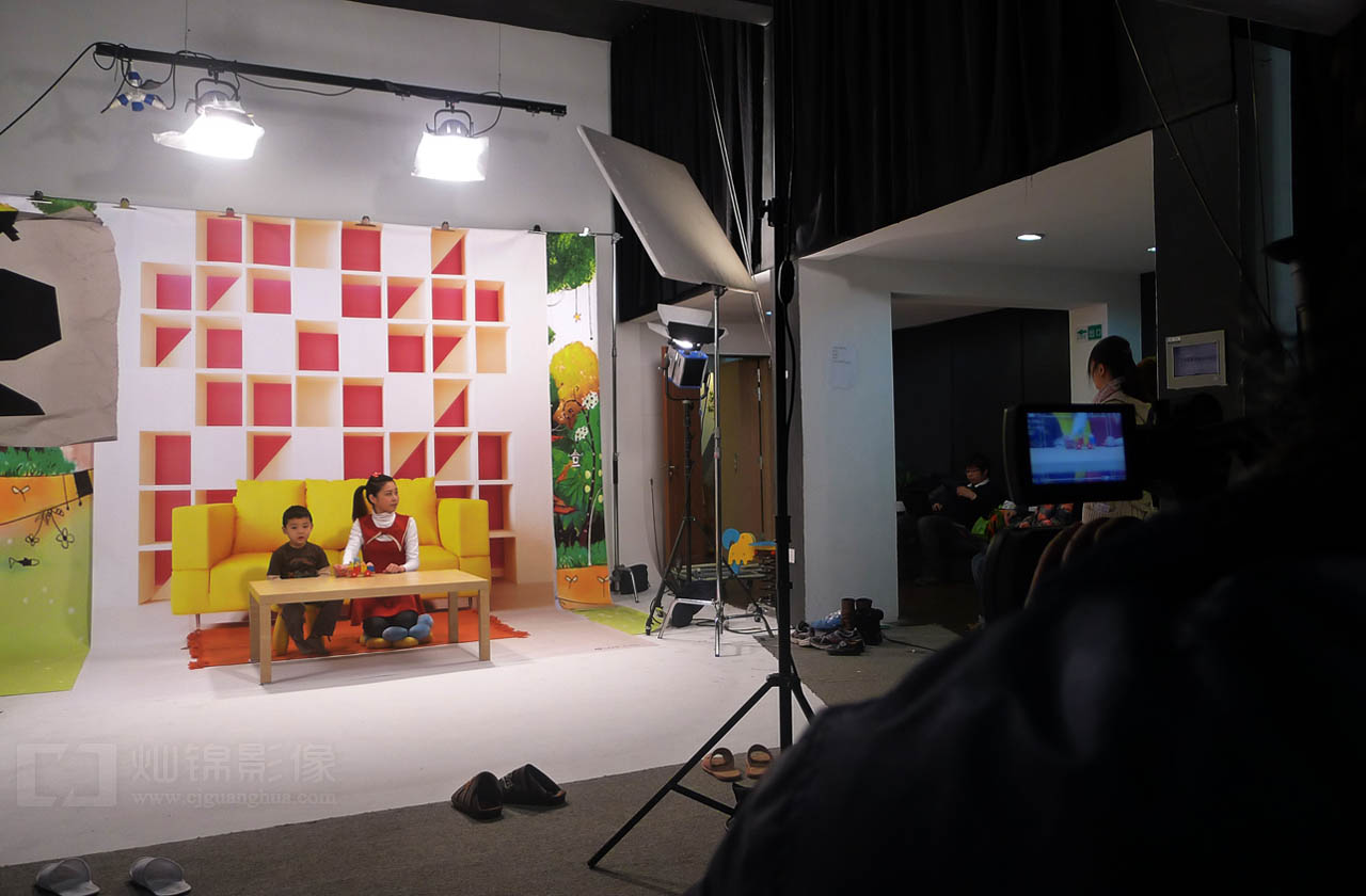 综艺少儿节目录制现场